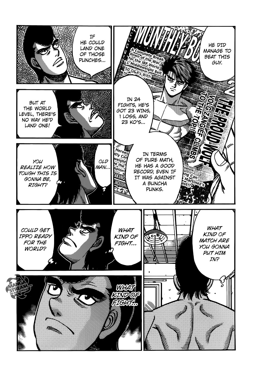 Hajime no Ippo Chapter 1012 17